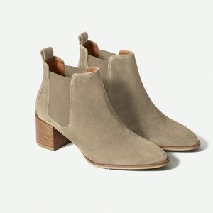 Everlane Suede Heel Boot